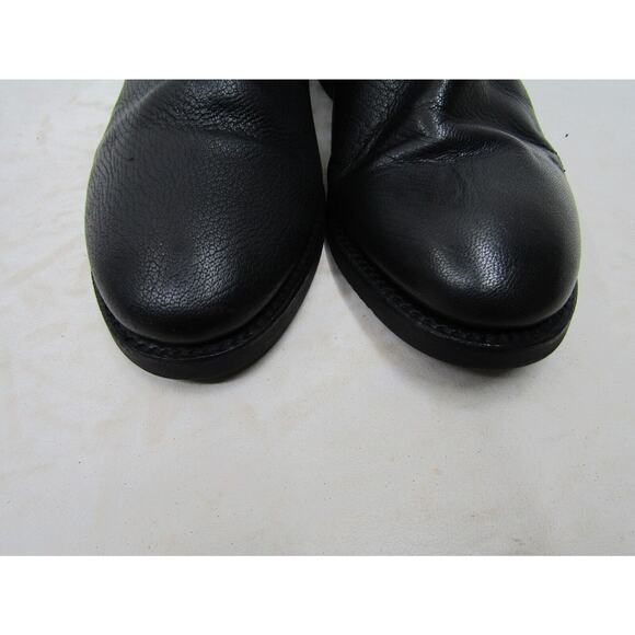 Frye Mens Size 7 D Black Leather Ankle Chelsea Boots main image 4